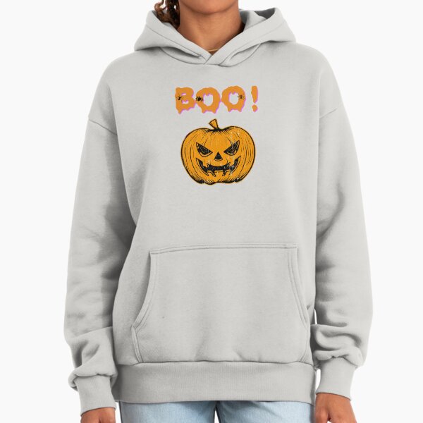 Boo! Scary Face Jack o Lantern Halloween Holiday T shirt Hoodie
