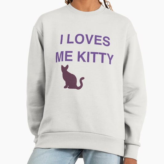 I LOVES ME KITTY, KAREN WALKER INSPIRED GRAPHIC Sweatshirt