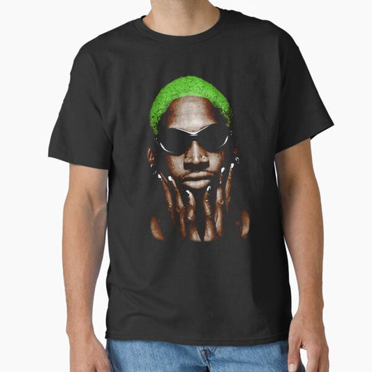 Copy of Dennis Rodman NBA basketball Vintage Bootleg Retro 90s Rap Tee , dunk, mj, 23, michael, the last dance, air jordan, sport, legend, scottie, last dance, T-Shirt
