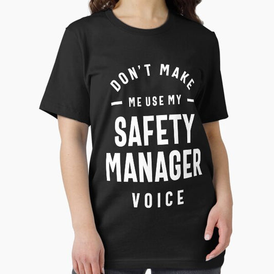 Safety Manager Job Title Gift T-Shirt
