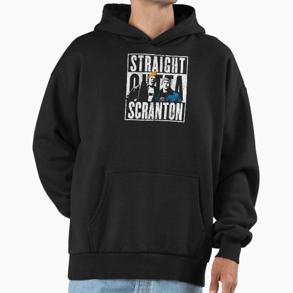 Straight Outta Scranton - Lazy Scranton Hoodie