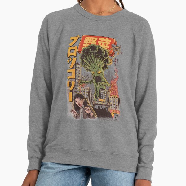 THE BROCCOZILLA Lightweight Sweatshirt