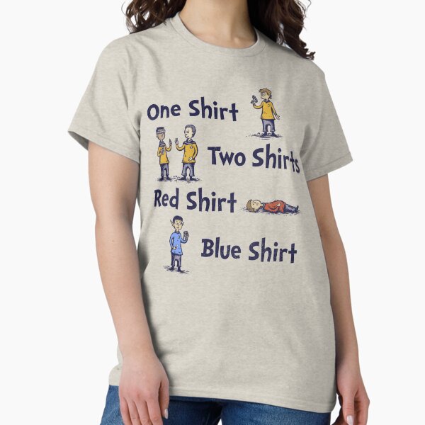 Red Shirt, Blue Shirt T-Shirt