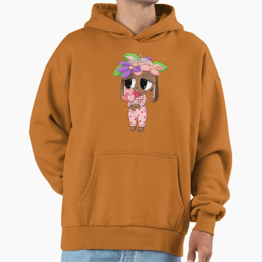 Dandy Bassie World | Kids Valentine's day Hoodie