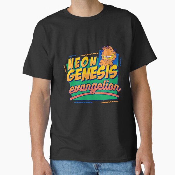 Neon Genesis Evangelion Garfield T-Shirt