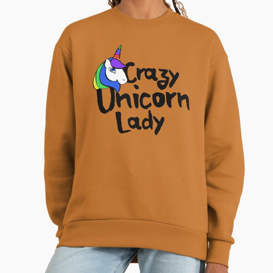 Crazy Unicorn Lady Sweatshirt