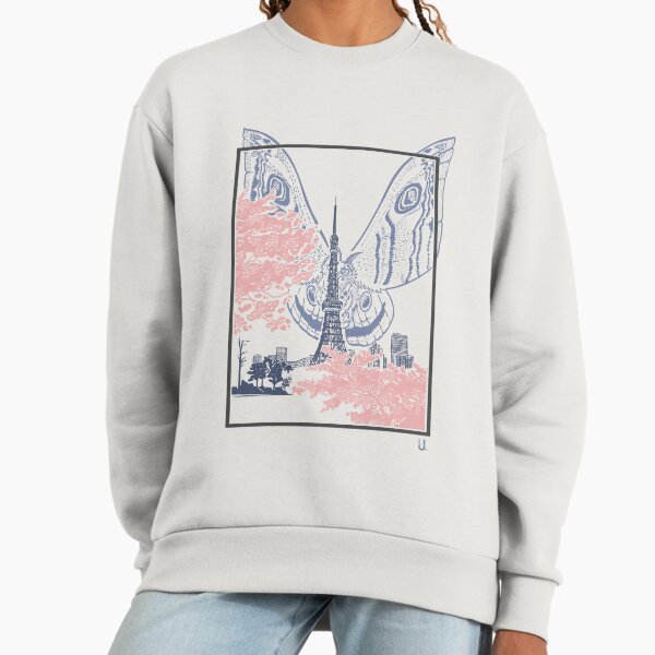 Mothra on Tokyo Tower Sweatshirt