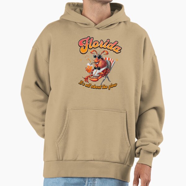 Funny Florida Lobster "It´s All About the Glow" Hoodie