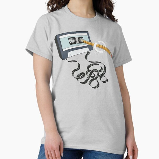 Back in the Day, Retro 80's Cassette Tape T-Shirt