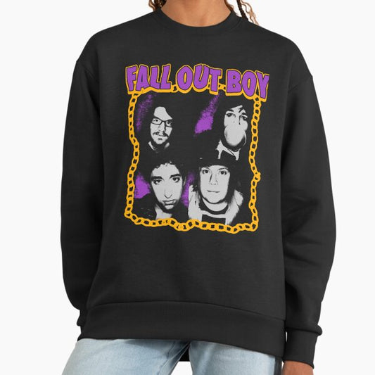 Vintage Chains Framed Pop Punk Sweatshirt