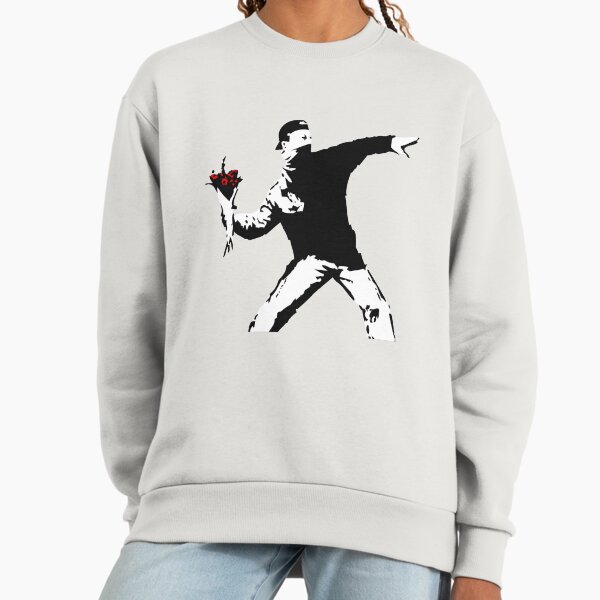 Banksy Flower Thrower! Sweatshirt