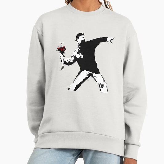 Banksy Flower Thrower! Sweatshirt