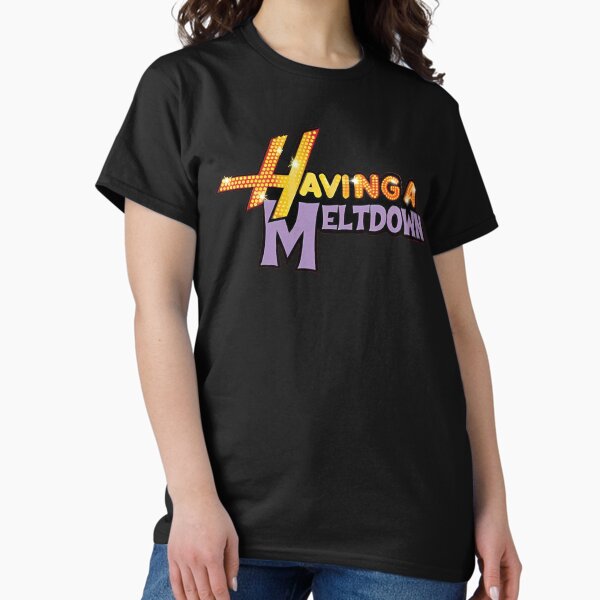 Having A Meltdown Funny Cartoon Movie T-Shirt