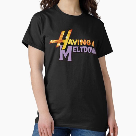 Having A Meltdown Funny Cartoon Movie T-Shirt