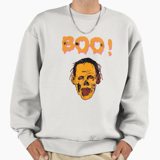 Boo! Zombie Halloween Holiday T shirt Sweatshirt