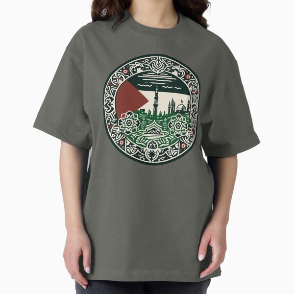 Palestine patterns, motifs, flag, al aqsa al quds jerusalem T-Shirt