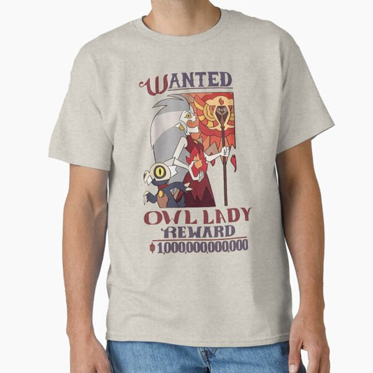Wanted Owl Lady (The owl house| Perfect Gift T-Shirt