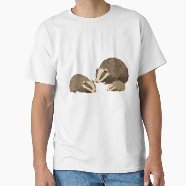 Cozy Badger Family T-Shirt