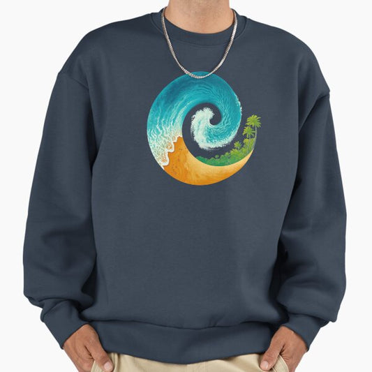 Spiral Beach Sweatshirt