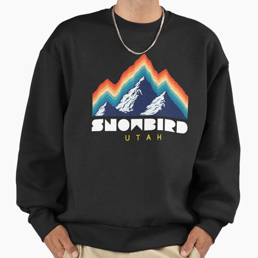 Snowbird, Utah - Retro Ski Sweatshirt