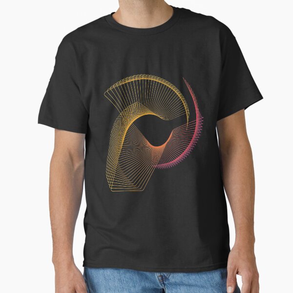 Minimal lineart geometric abstract T-Shirt