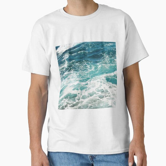 Blue Ocean Waves T-Shirt
