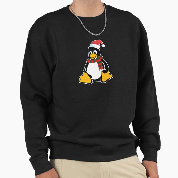Christmas Tux Linux penguin Sweatshirt