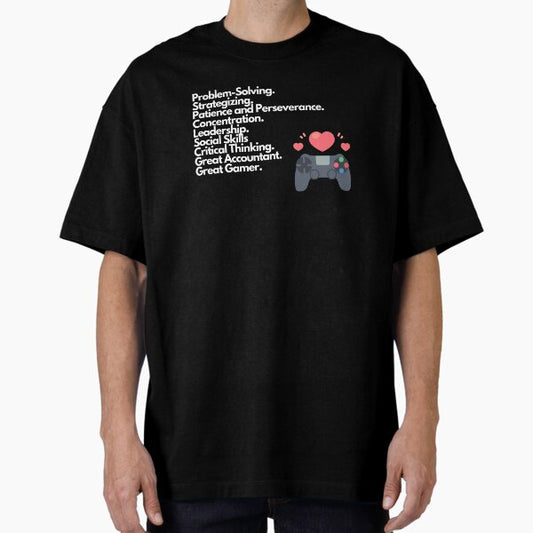 Accounting and gaming skills T-Shirt