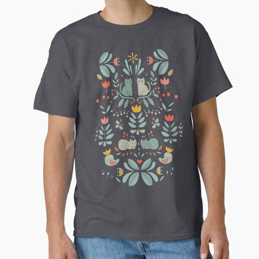 Swedish Folk Cats T-Shirt