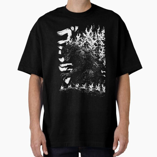 Gojira Millenium godzilla 2000 minus 1 shin b&w T-Shirt