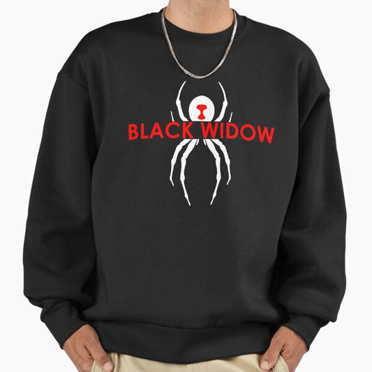 Black Widow Spider Sweatshirt