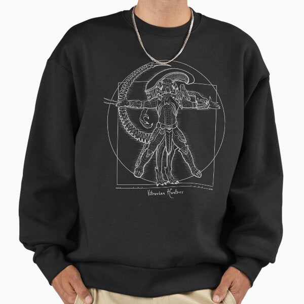 Vitruvian Hunters ( Negative) Sweatshirt