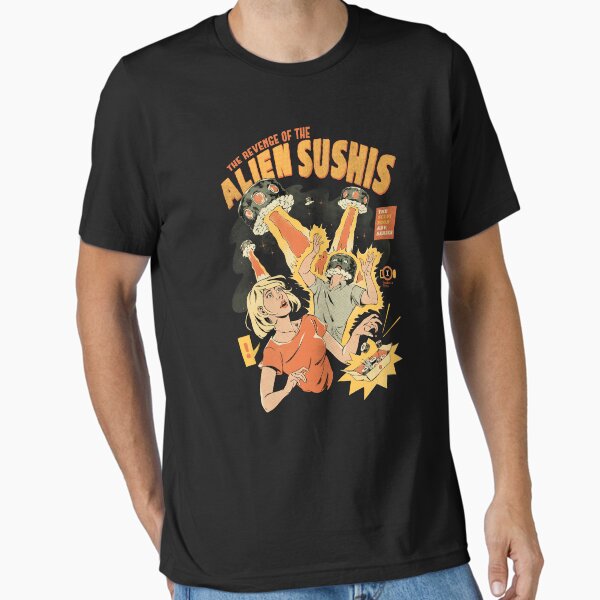 Alien Sushis - Black version T-Shirt