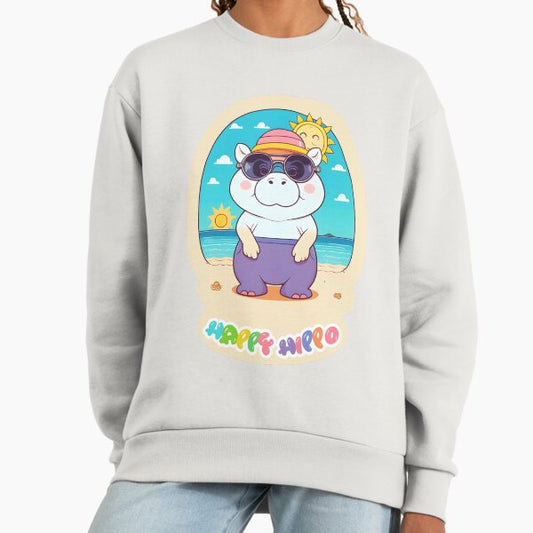 Happy hippo Sweatshirt