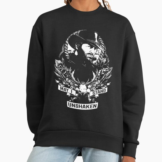Arthur May I Stand Unshaken Rdr2 Style Morgan Gaming Sweatshirt