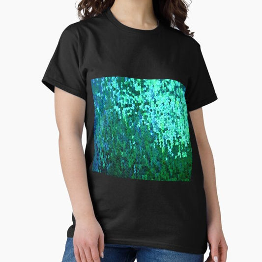 Photograph of Sequins ONLY - Not Reflective T-Shirt