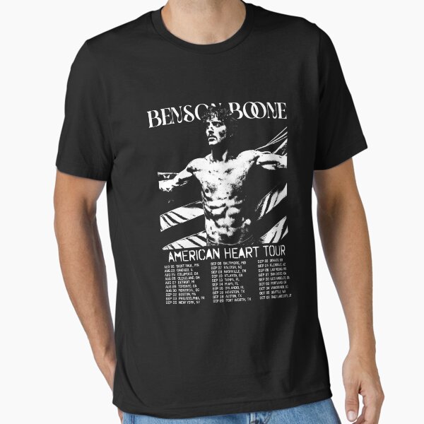Benson Boone Shirt America Heart Tour Benson Boone Tour T-Shirt