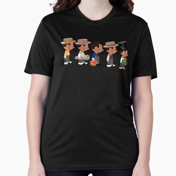 My costumes in the MainStreet Trolley Show Drawn By Joseph Montoya Active T-Shirt