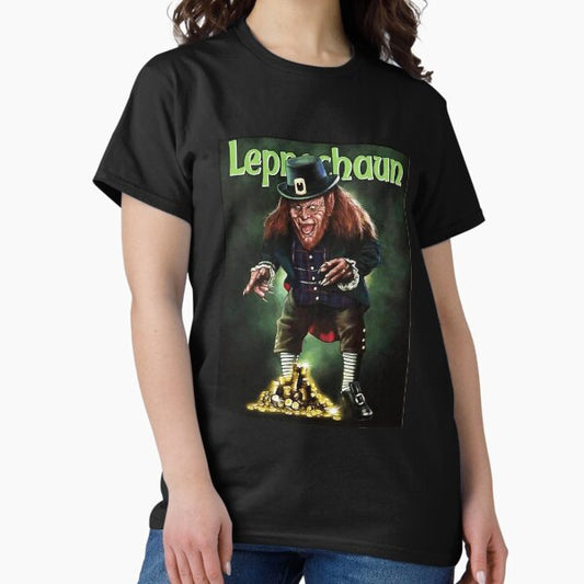Mens Womens Horro Film Leprechaun 1993 Boys Fans T-Shirt