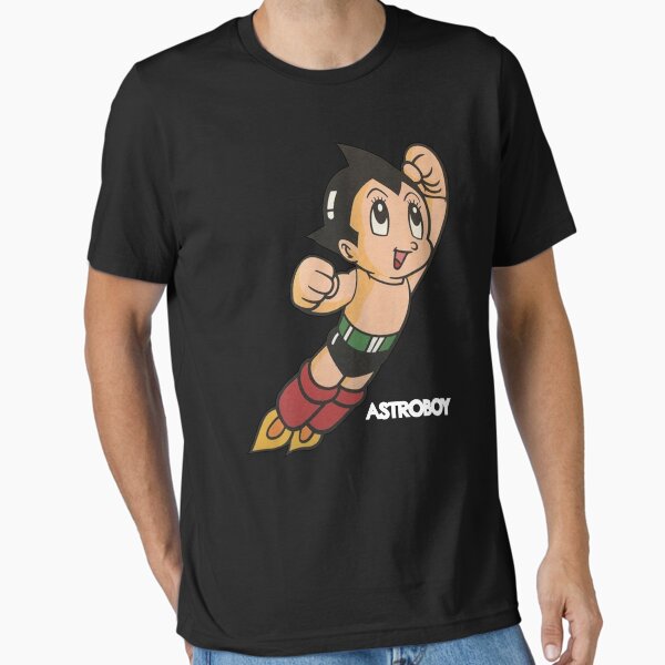 Vintage Astroboy Anime Robot Show Astro Boy Space Art Childhood Cartoon Manga T-Shirt