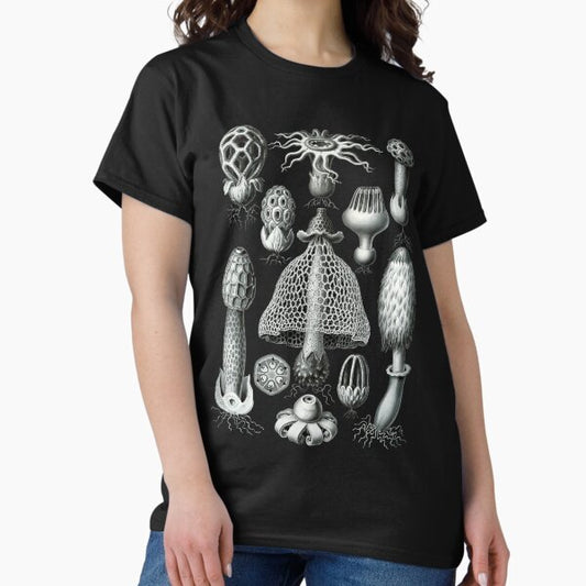 Ernst Haeckel - Basimycetes (Mushrooms) T-Shirt