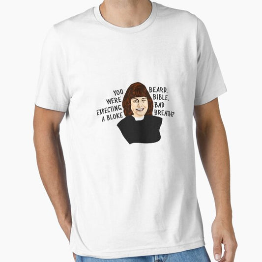 Vicar Of Dibley Art Quote T-Shirt