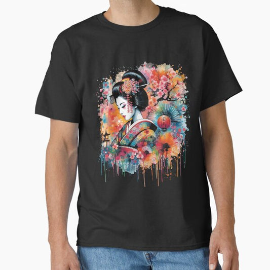 Geiko watercolor T-Shirt