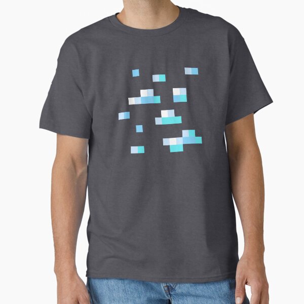 Minecraft Diamond Ore Block Icon T-Shirt