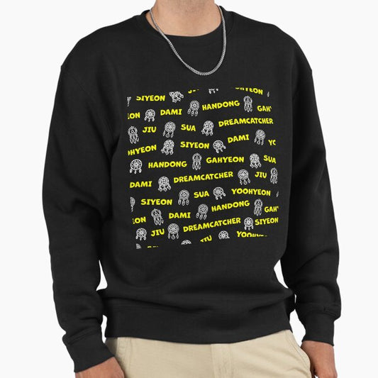 Dreamcatcher - Black Pattern Sweatshirt