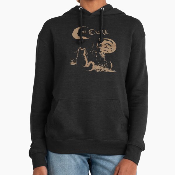 The Cure Cat Moon 90S Alt Indie Rock Band Hoodie