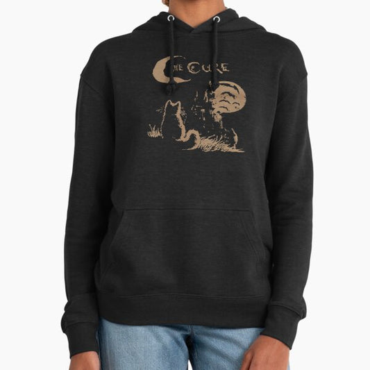 The Cure Cat Moon 90S Alt Indie Rock Band Hoodie