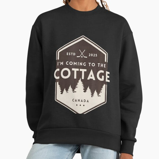 I'm Coming to The Cottage Retro Vintage Sweatshirt