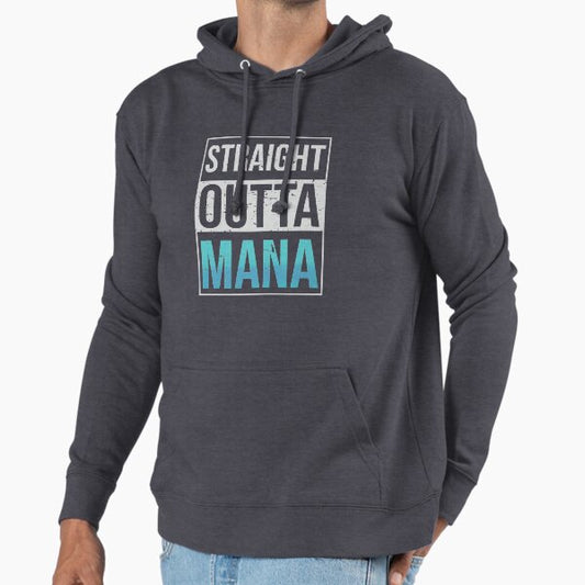 Straight Outta Mana - Healer Shirt Hoodie