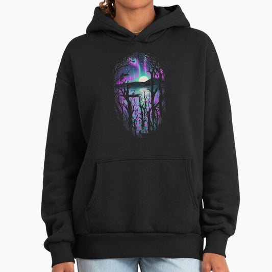 Night With Aurora Hoodie